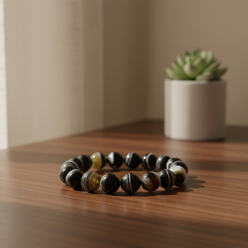 Natural Sulemani Hakik Crystal Bracelet