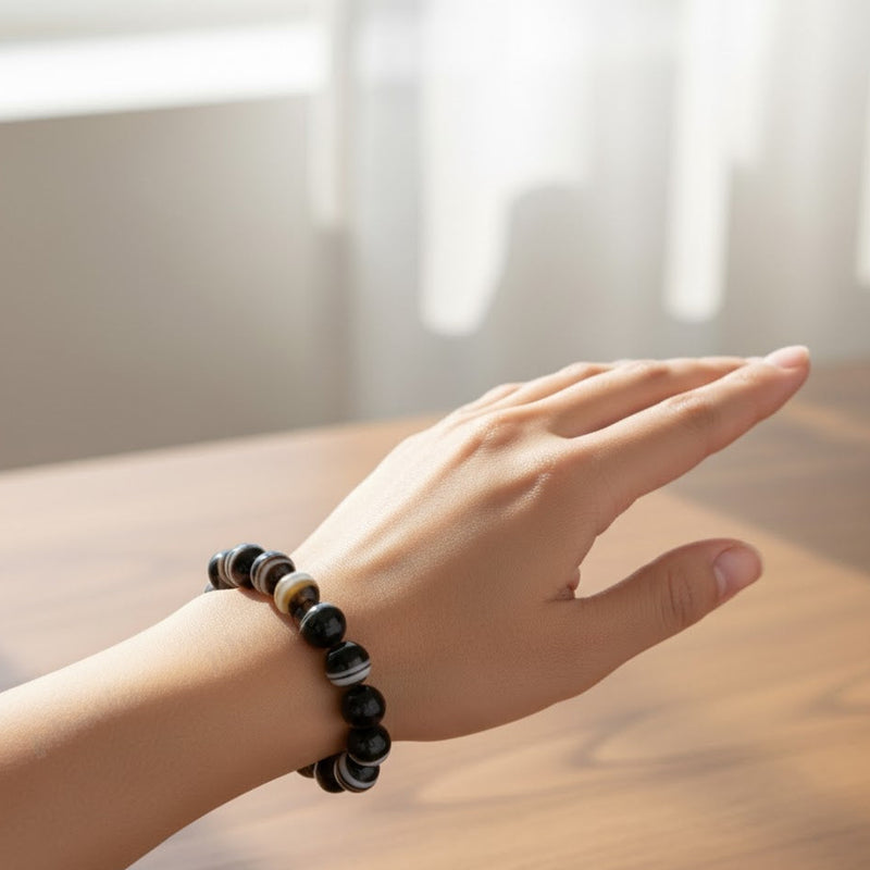 Natural Sulemani Hakik Crystal Bracelet